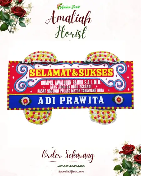 Papan Bunga Ucapan Selamat Sialangsakti